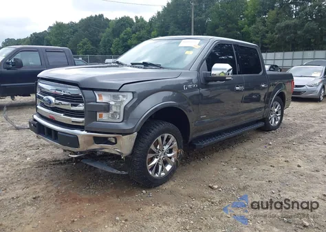 2017 Ford F-150 Lariat from USA, damaged, VIN 1FTEW1EG6HKE47349